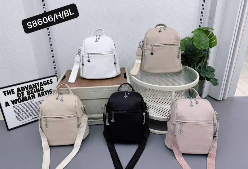 Plecak damskie Roz Standard Mix Kolor Paszka 6 szt